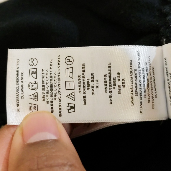 Michael Kors| Black Shimmering Cowlneck Sweater With Drawstring Sides - Picture 17 of 17